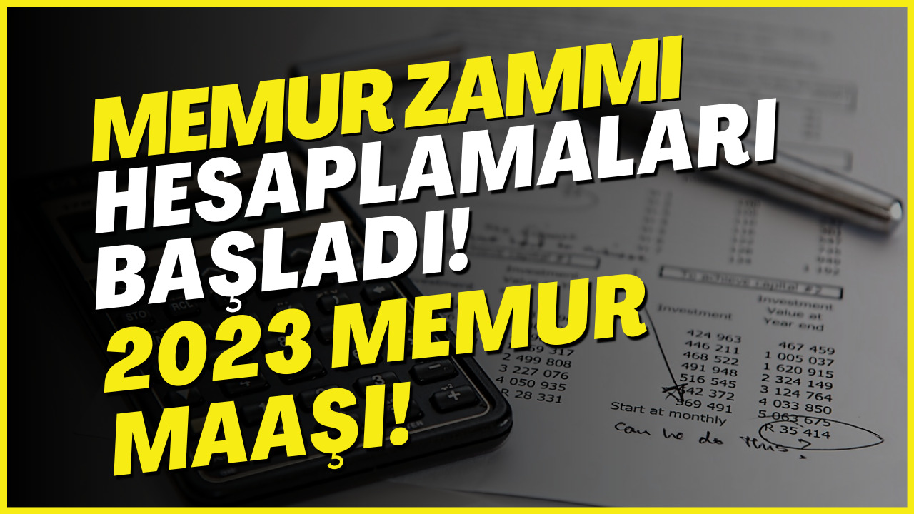 Memur Zammı Ne Kadar Olacak? 2023 Memur Maaşı