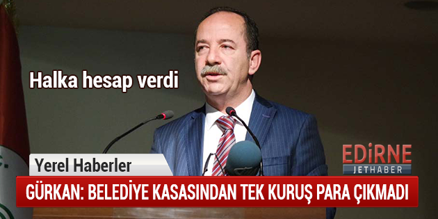 "Belediye Kasasından Tek Kuruş Para Çıkmadı"