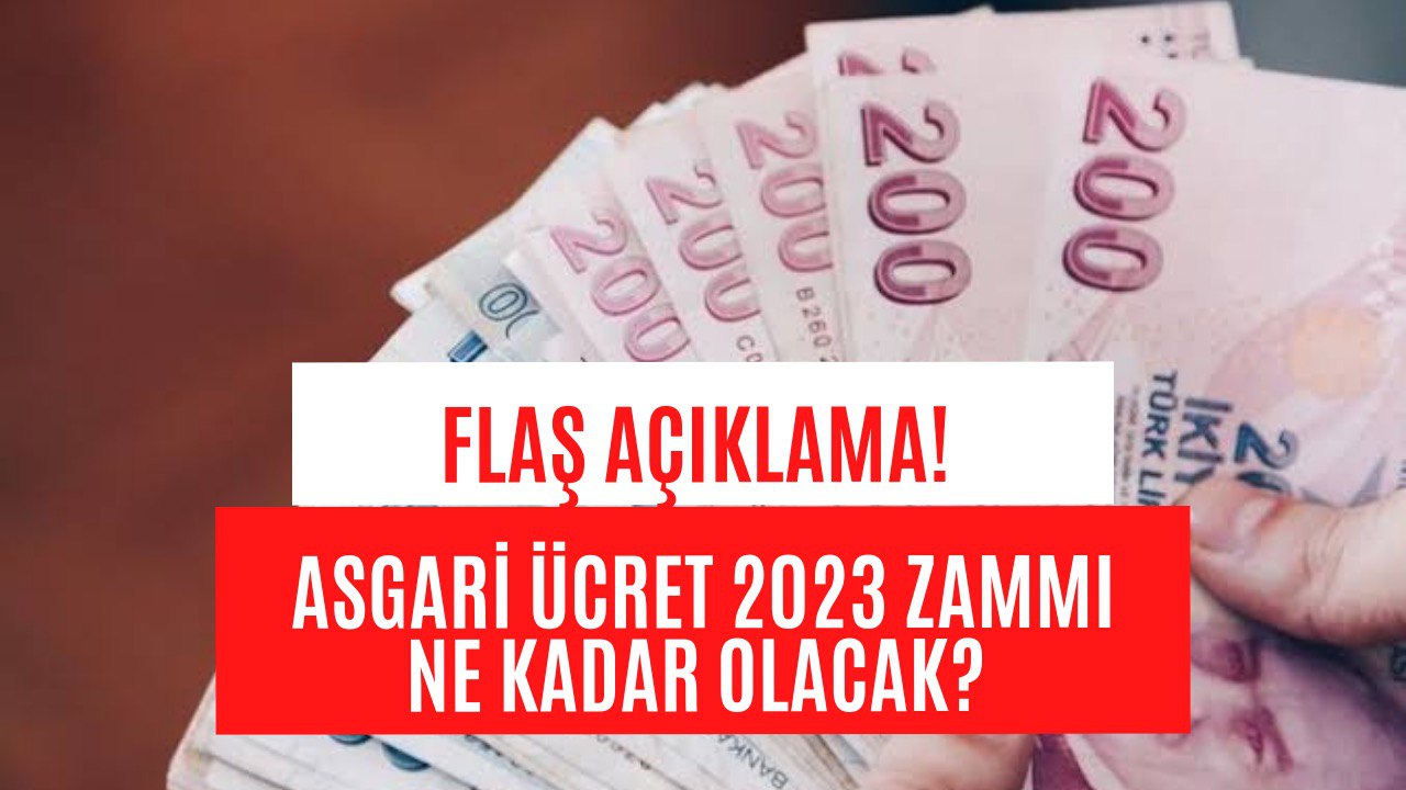 2023 Asgari Ücrette Son Durum! Tepkilerin Ardından Yeni Açıklama Yapıldı