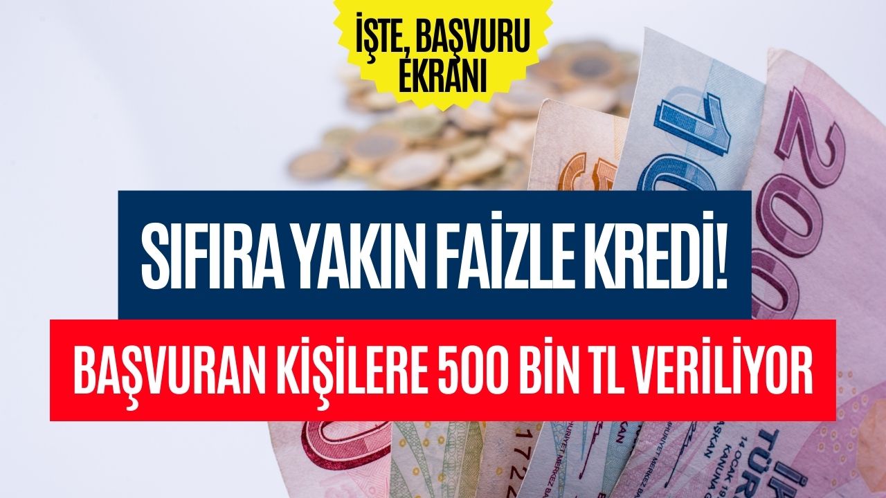 Ziraat Bankası, Halkbank ve Vakıfbank’tan Müjde Geldi! Sıfıra Yakın Faiz ile 500 Bin TL Veriliyor