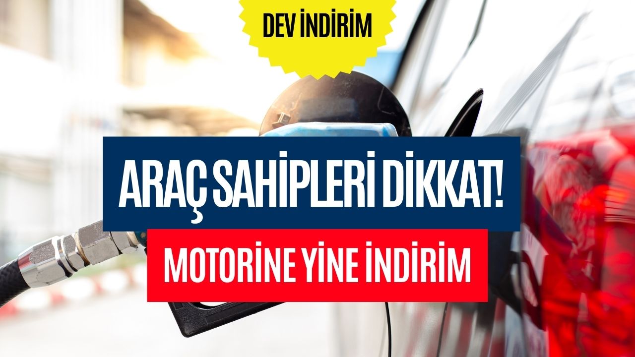 Araç Sahiplerine Son Dakika Duyurusu! Akaryakıt Fiyatları Değişiyor! Motorine Yine İndirim Yapıldı