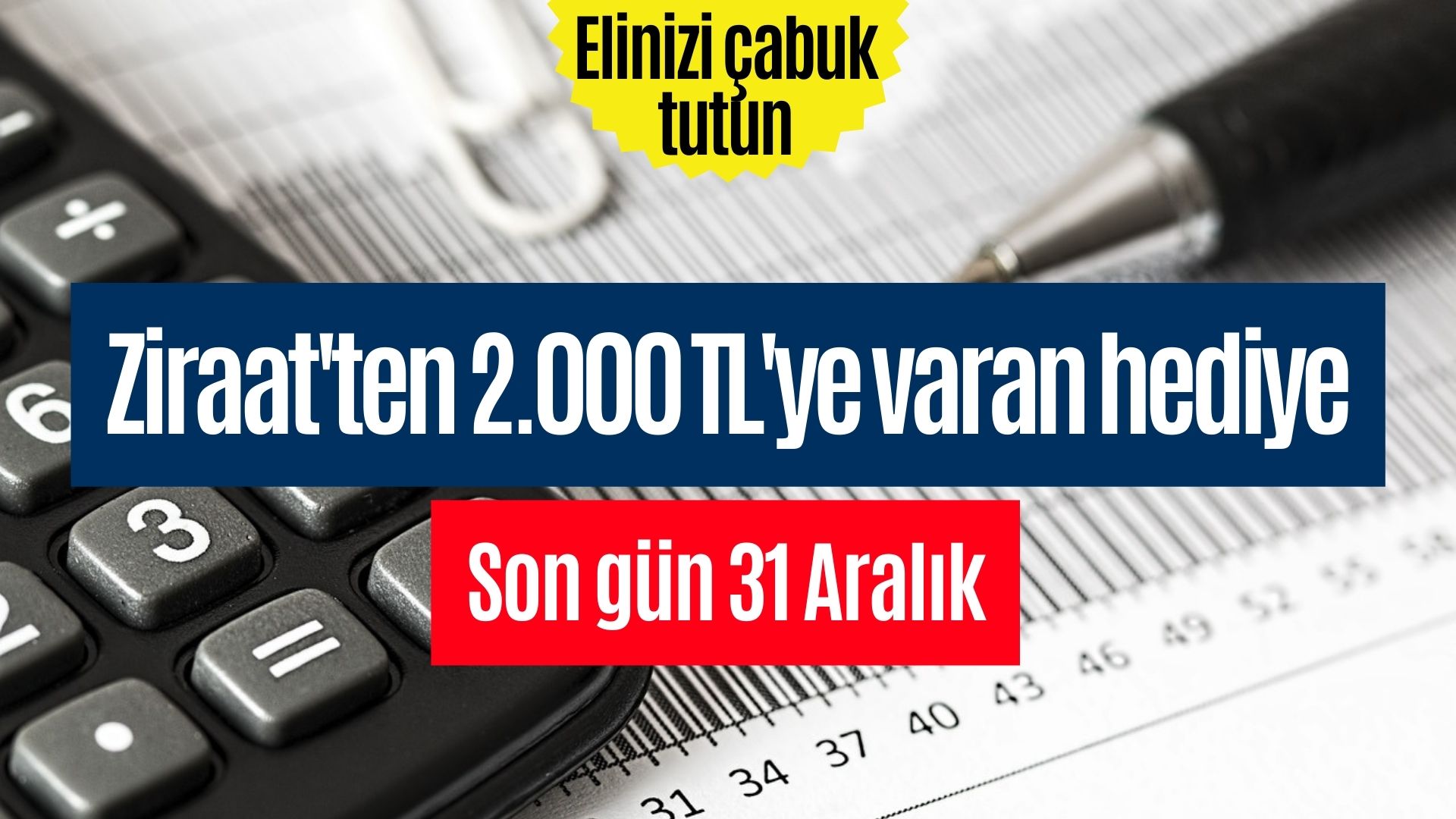 Ziraat Bankası'nın Bankkart'ını Kullananlar Yaşadı! 2.000 TL'ye Varan Hediye