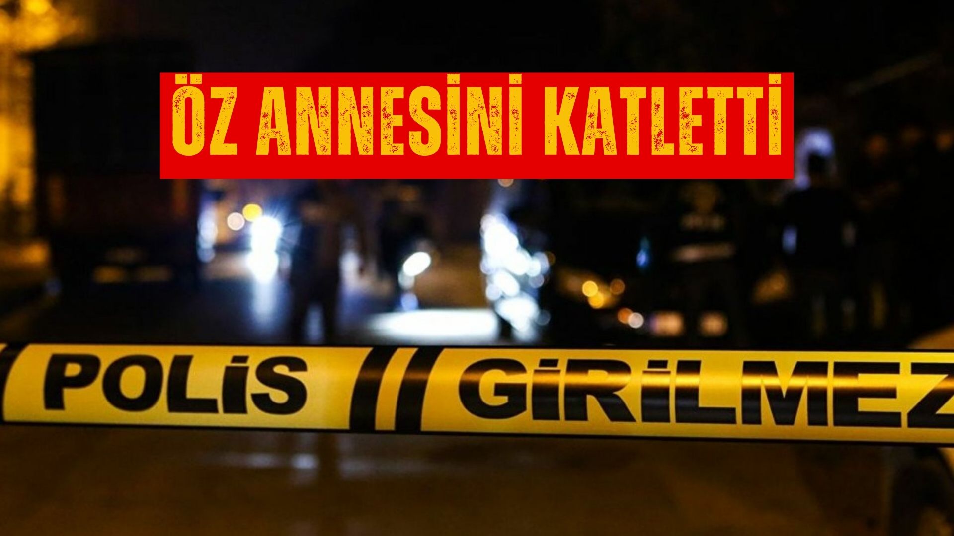 Antalya'da Akıl Almaz Olay Cinnet mi Cinayet mi Dedirtti! Öz Annesini Bıçakladı