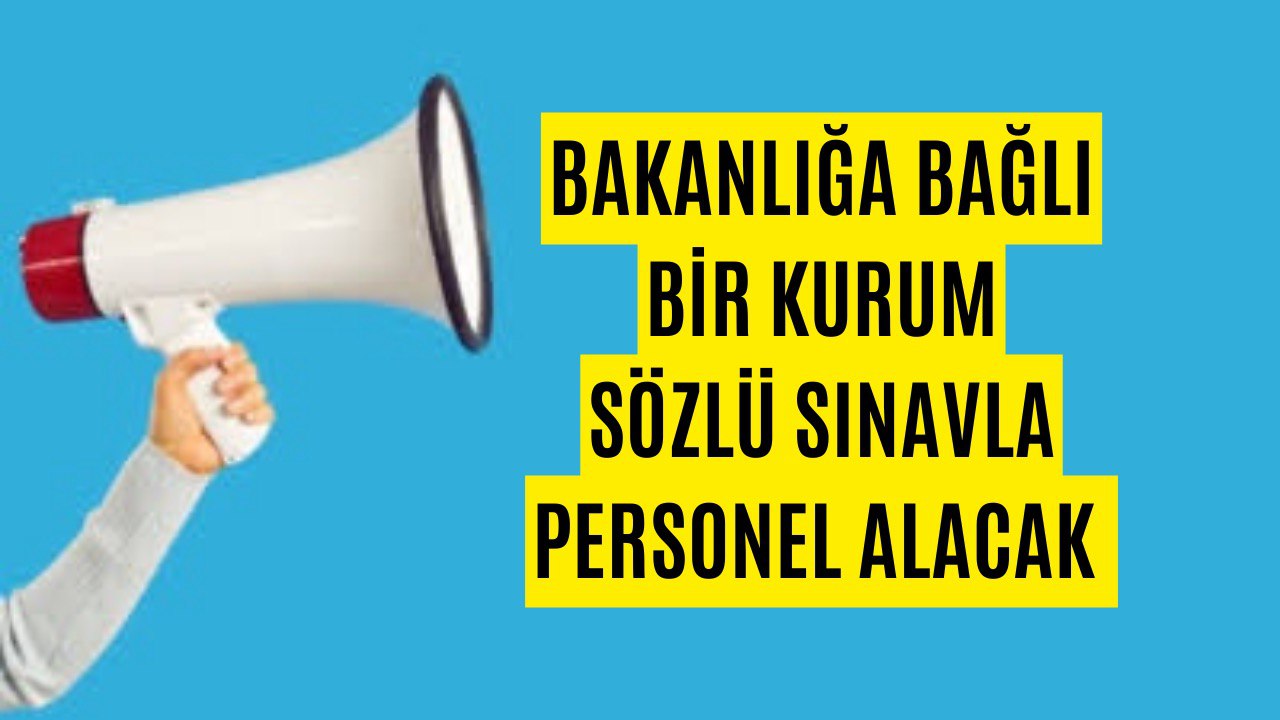 İş Arayanları Bayram Ettirecek İş İlanı! Birçok Bölümden Mezun Çok Sayıda Personel İstihdam Edilecek