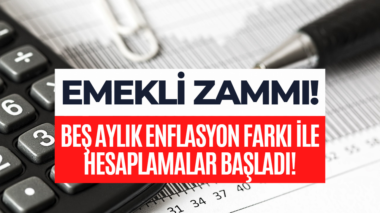 Emekli Maaş Zammı İçin Hesaplamalar Devam Ediyor! İşte SSK Bağ-Kur Emeklisi Enflasyon Farkı Hesaplaması