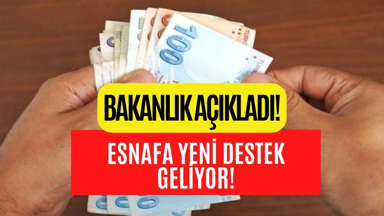 Hazine ve Maliye Bakanı Müjdeyi Verdi! Esnafa Destek Yüzde 76'ya Yükseltildi