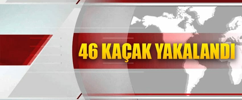 Edirne'de 46 Kaçak Yakalandı