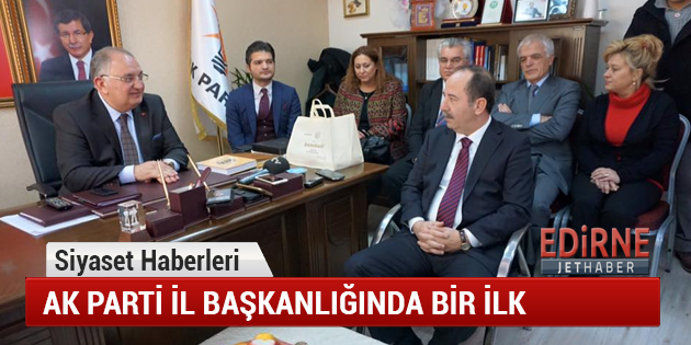 Gürkan, AKP İl Başkanlığını Ziyaret Etti