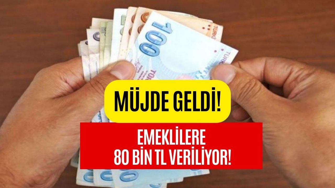 Emeklilere Müjde Sonunda Geldi! PTT’ye Başvuran Emeklilere 80 Bin TL Veriliyor