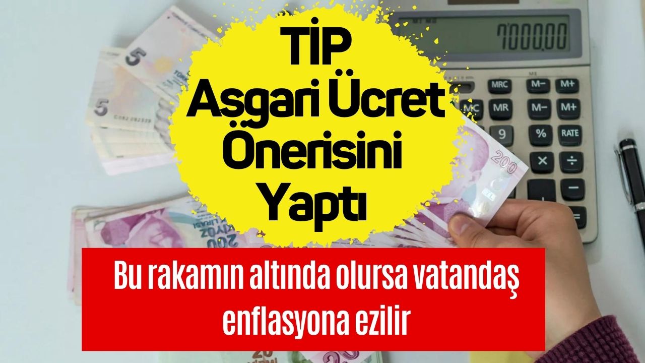 Türkiye İşçi Partisi Asgari Ücret Önerisini Açıkladı!