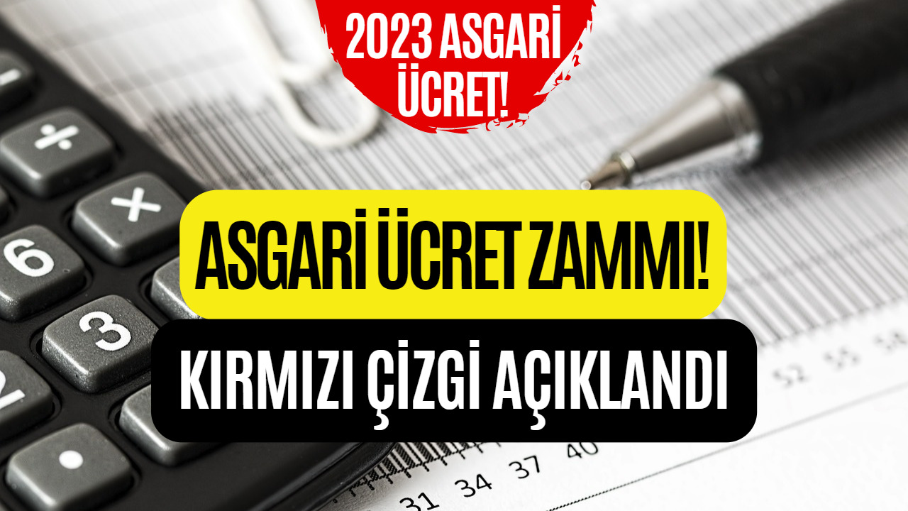 Türk-İş Asgari Ücret Zammı İçin Kırmızı Çizgiyi Açıkladı! Asgari Ücret Pazarlığı Bu Tutardan Başlayacak