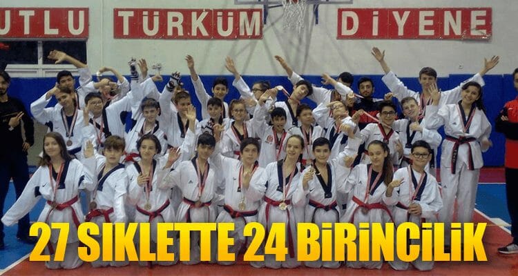 27 Sıklette 24 Birinci