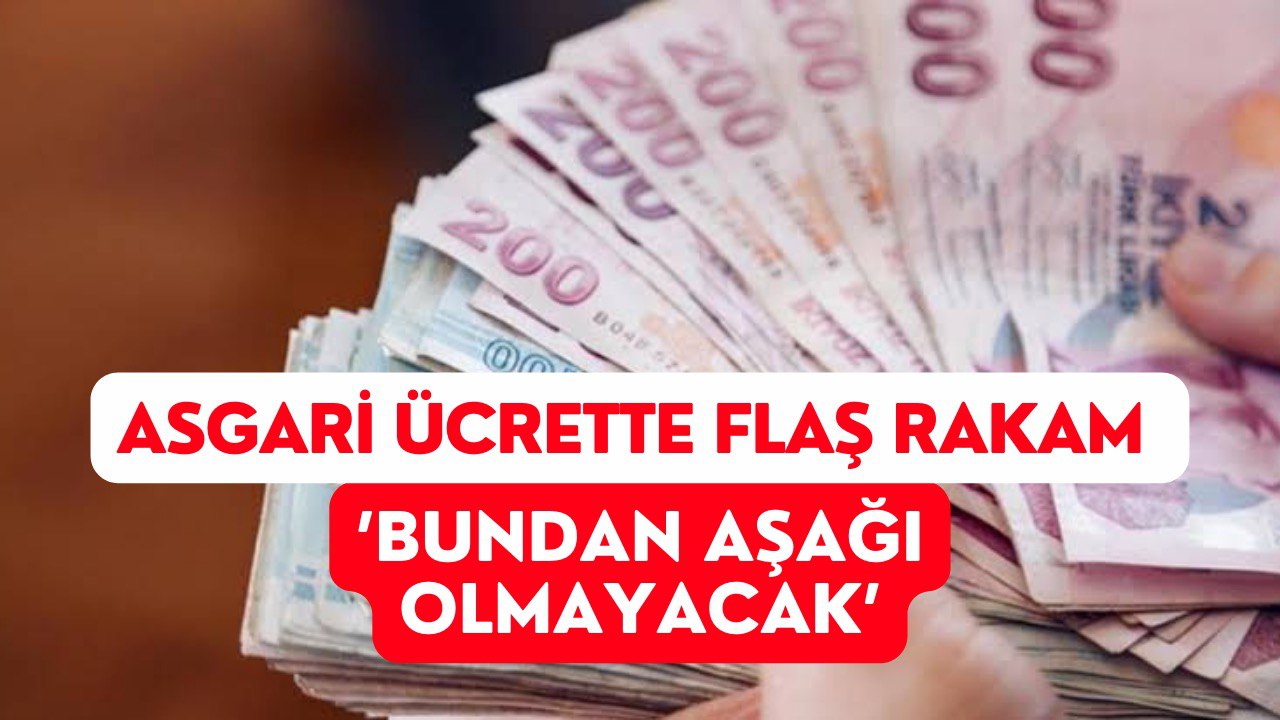 2023 Asgari Ücrete Dair Çarpıcı İddia! Asgari Ücret Rakamı Verildi