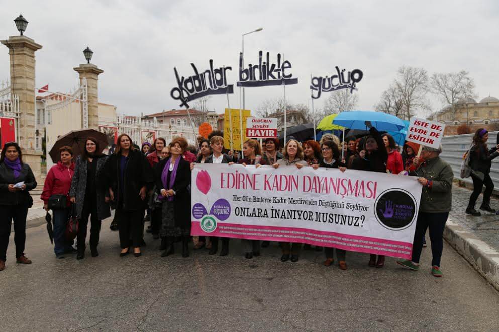 Kadınlar Günü'nde Seslerini Duyurdular