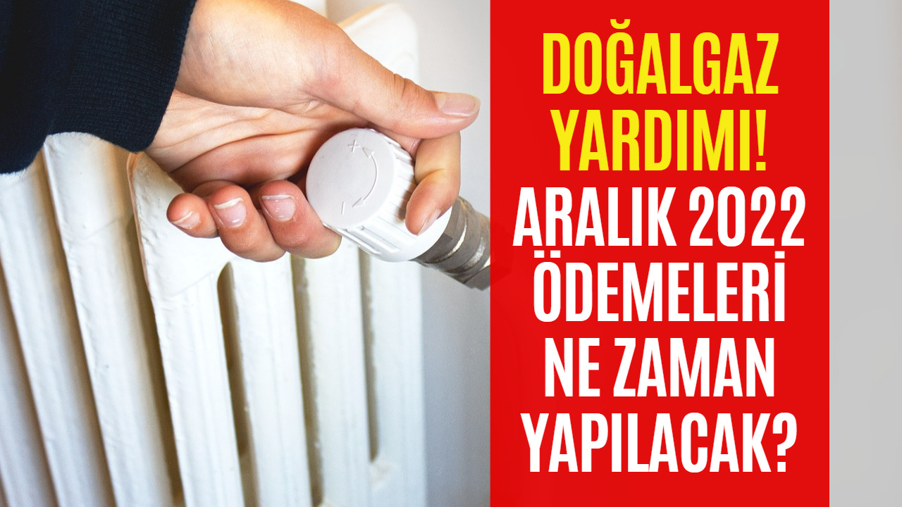 Doğalgaz Yardımı Aralık Ayı Ödemelerinin Ne Zaman Yapılacağı Araştırılıyor! Doğalgaz Yardımı Detayları