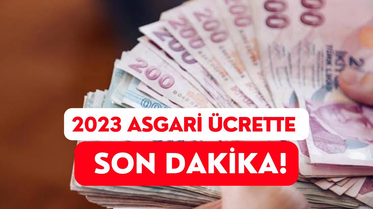 2023 Asgari Ücrette Son Dakika! Cumhurbaşkanı Erdoğan Duyurdu