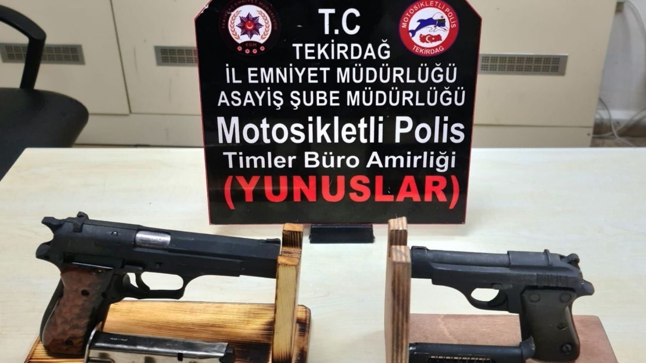 Tekirdağ'da 28 Ruhsatsız Silah Ele Geçirildi