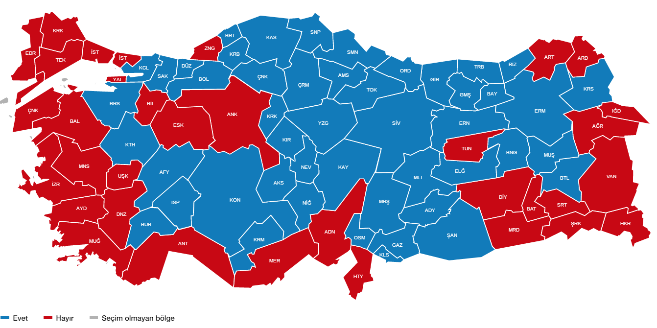 Büyükşehirler 'Hayır' Diyor