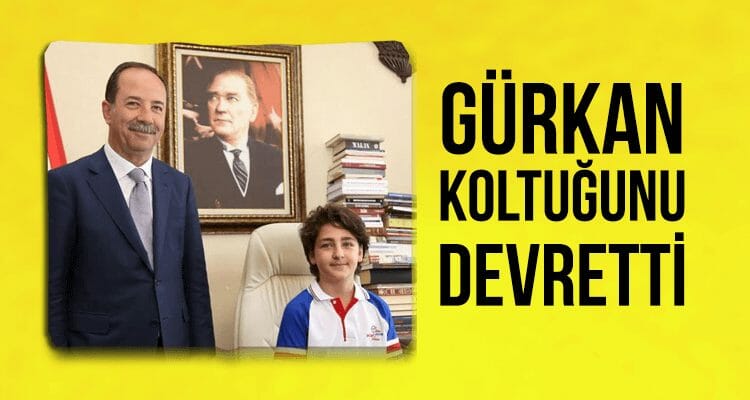 Belediye Başkanı Gürkan Koltuğunu Devretti