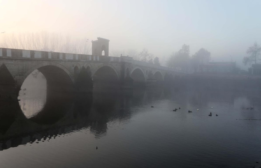 Edirne'de Sis Etkili Oldu