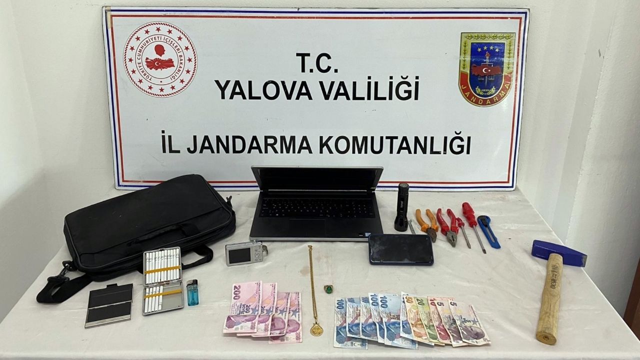 Yalova'da Hırsızlık Yapan Şahıs Tutuklandı