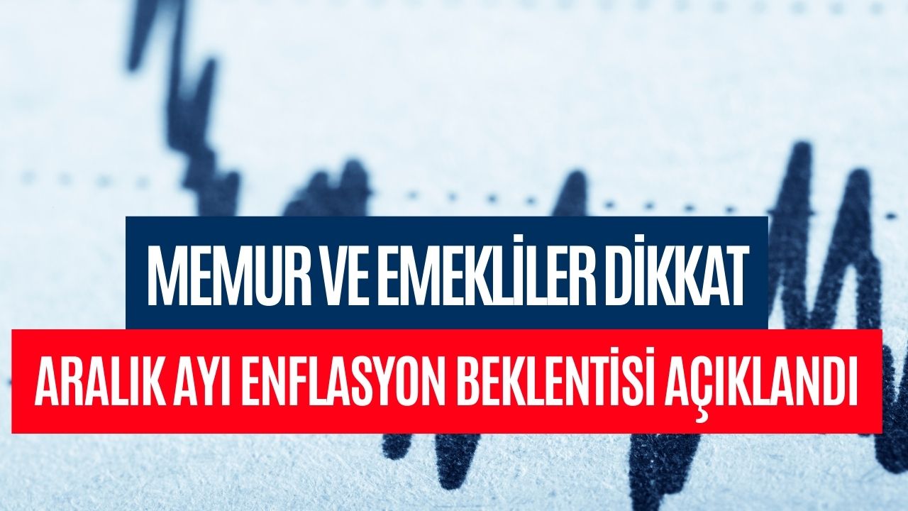 Aralık Ayı Enflasyon Beklentisi Belli Oldu!