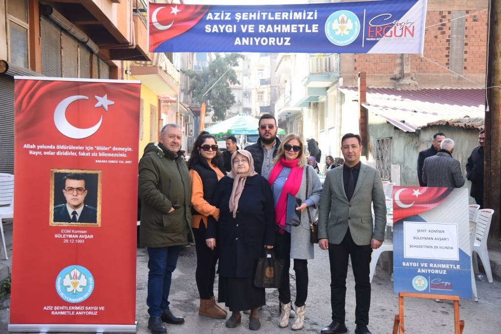 Şehit Komiser Süleyman Avşar Memleketinde Anıldı