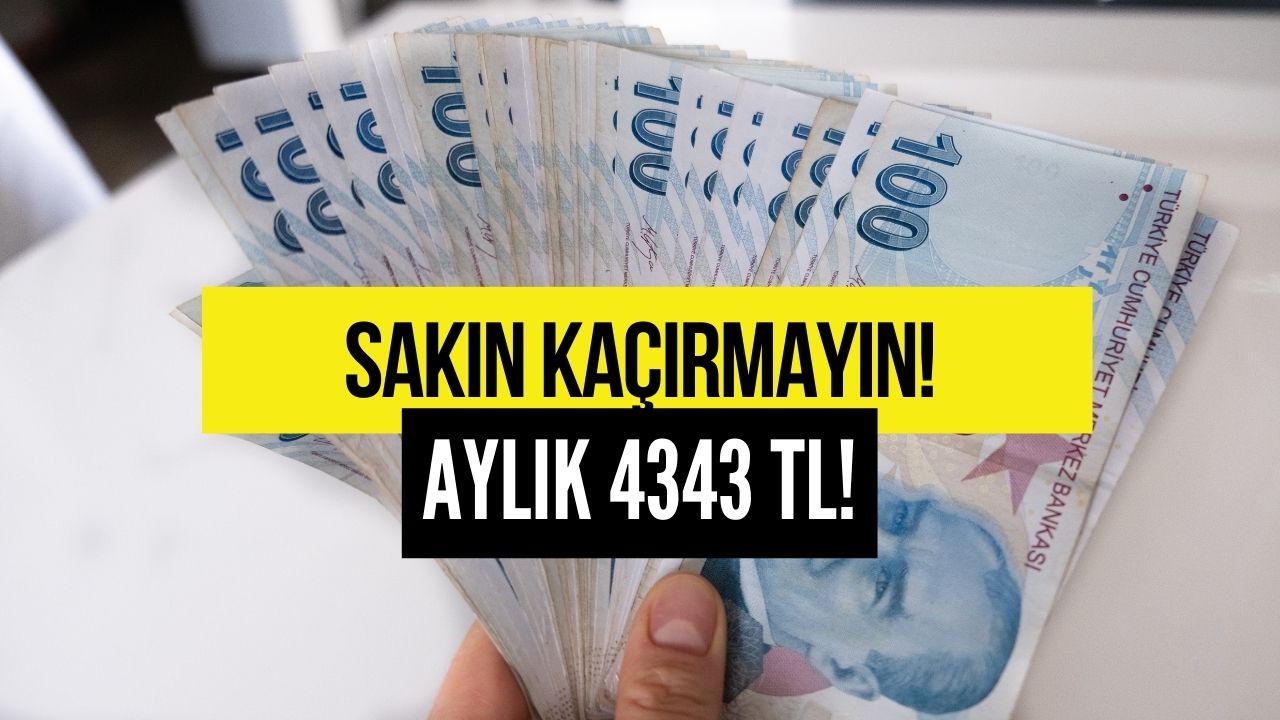 Bu Ödemeyi Sakın Kaçırmayın! PTT’den Bugün 4343 TL Ödemenizi Alın