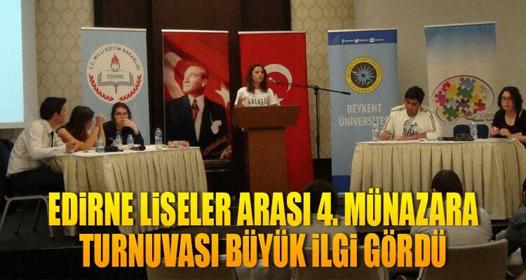 Münazara Turnuvasına Büyük İlgi